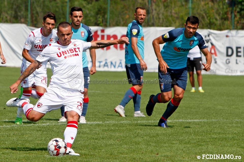 Dinamo a remizat, 2-2, &icirc;ntr-un amical cu Chindia T&acirc;rgovişte