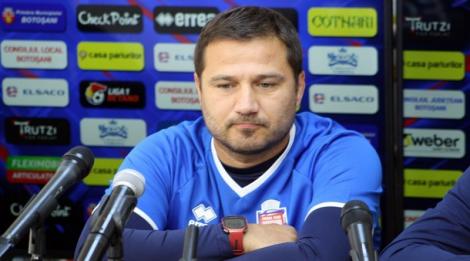 Marius Croitoru, prezentat ca antrenor principal la FC Botoşani: "Nu am nici cea mai mică teamă"