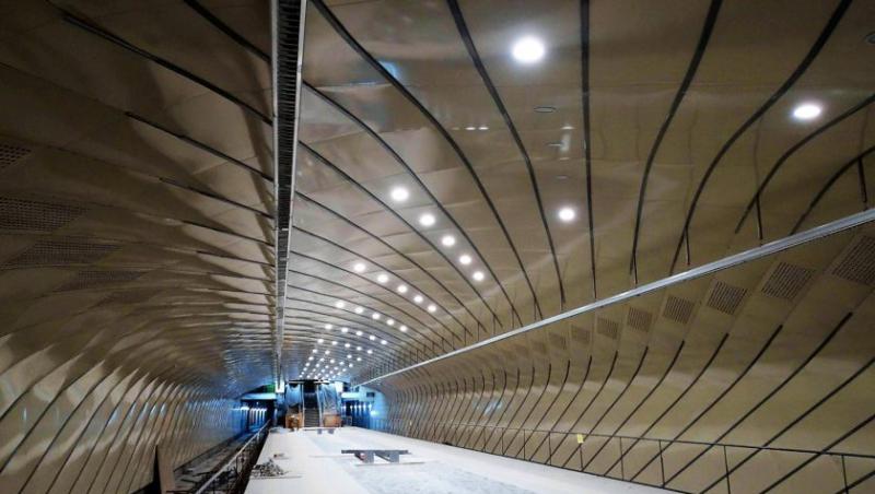Moderne, mari, spectaculoase. Cum arată stațiile magistralei de metrou din Drumul Taberei. Video