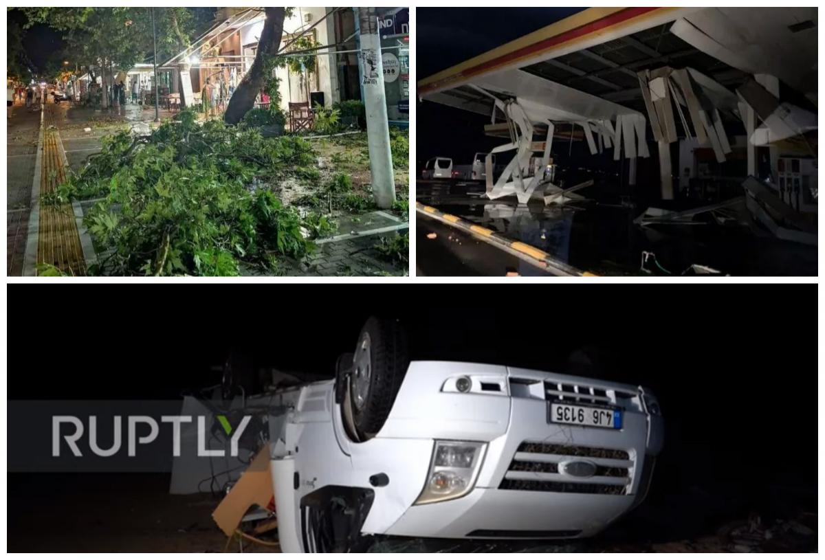 Furtună devastatoare &icirc;n Grecia! O femeie și un copil din Rom&acirc;nia, aflați &icirc;n vacanță, au murit