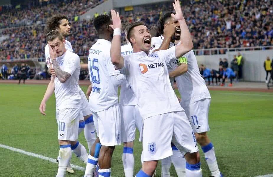 Sabail -  Universitatea Craiova, turul 1 preliminar Europa League. Oltenii c&acirc;știgă partida, scor 2 - 3