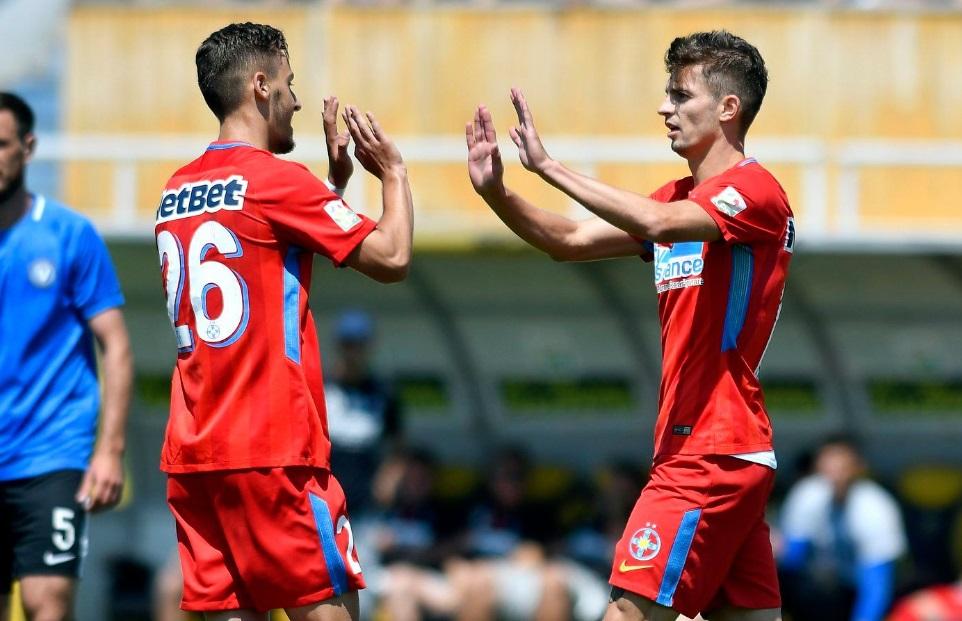 FCSB &ndash; Milsami, turul I preliminar Europa League: 2-0