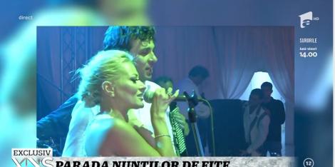 Xtra Night Show.Imagini nemaivăzute de la nunta Deliei cu Răzvan Munteanu! Cum a petrecut cântăreața până în zorii zilei