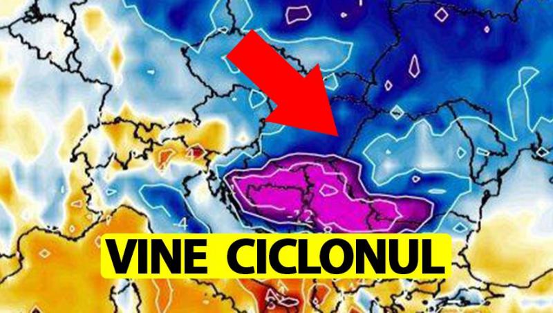Alertă meteo! ANM: Ciclonul din Grecia lovește şi România