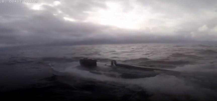 Submarin prins cu cocaină &icirc;n valoare de 232 de milioane de dolari. VIDEO