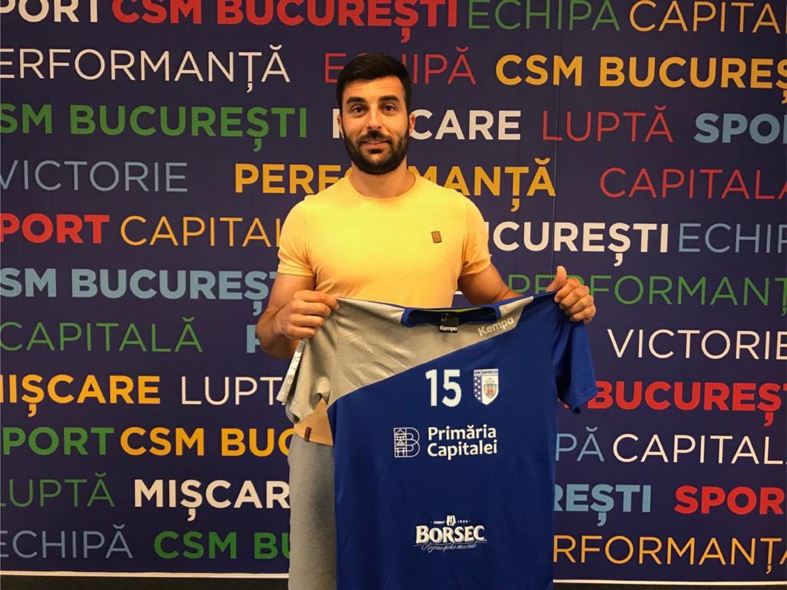 Handbalistul Viorel Fotache a semnat un contract cu CSM Bucureşti