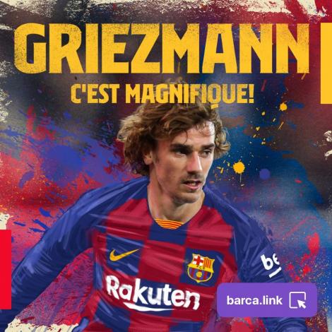 Antoine Griezmann a semnat un contract pe cinci sezoane cu FC Barcelona