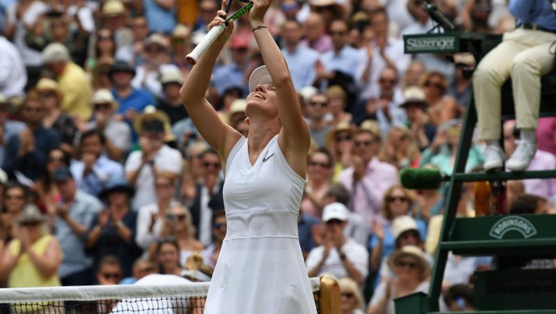 Simona Halep este campioană la Wimbledon! Românca a învins-o pe Serena Williams și scrie istorie pentru România
