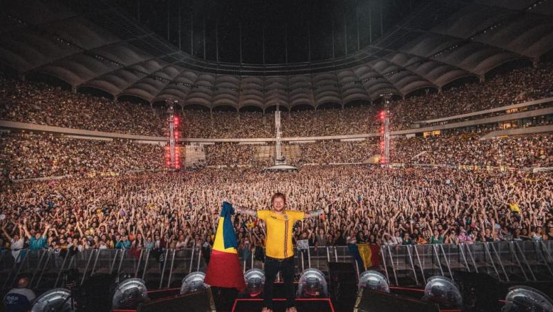 A petrecut trei zile în România! Ed Sheeran, impresionat de ciolanul românesc și varza călită