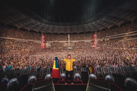 A petrecut trei zile în România! Ed Sheeran, impresionat de ciolanul românesc și varza călită