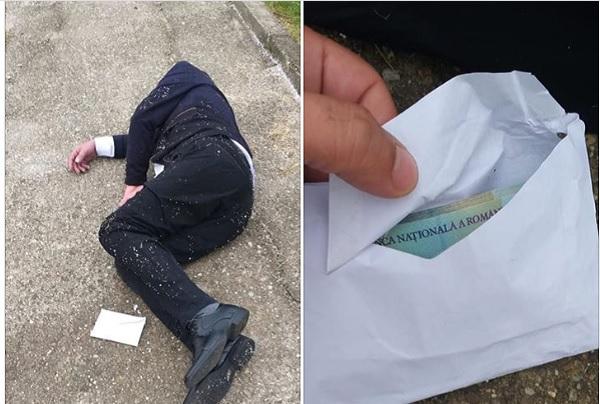 Cine este omul găsit leșinat și cu un plic de bani &icirc;n Reșița? Polițiștii au descoperit pentru cine erau banii!