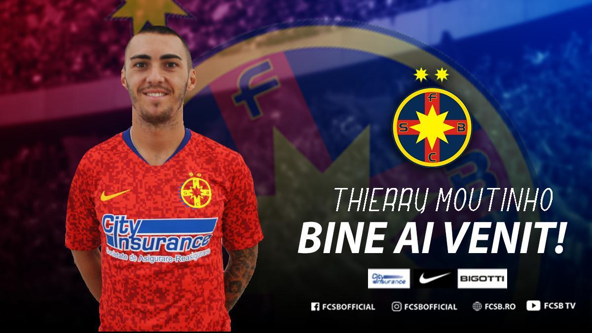 Jucătorul Thierry Moutinho a semnat cu FCSB