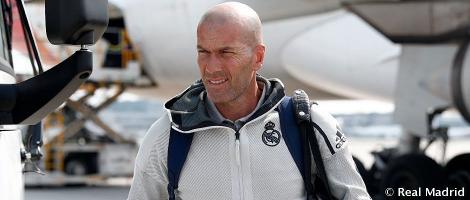 Antrenorul Zinedine Zidane a revenit în cantonament. Acesta a condus antrenamentul de marți