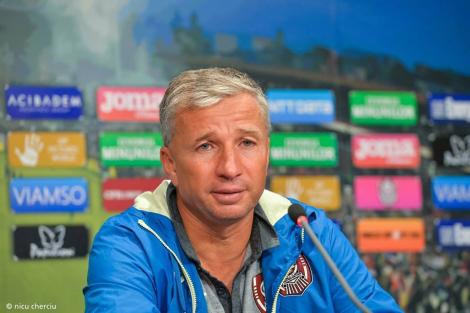 Dan Petrescu: „Pentru mine personal e cel mai greu meci oficial de când sunt la CFR Cluj.”