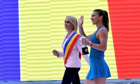 Simona Halep își prezintă trofeul pe Arena Națională! Gabriela Firea a anunțat ce va face la momentul evenimentului
