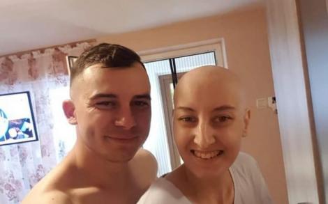 Un militar din Târgoviște, apel de ajutorare a logodnicei bolnave de cancer: ”Urma să ne căsătorim! Georgiana are nevoie de ajutorul vostru!”