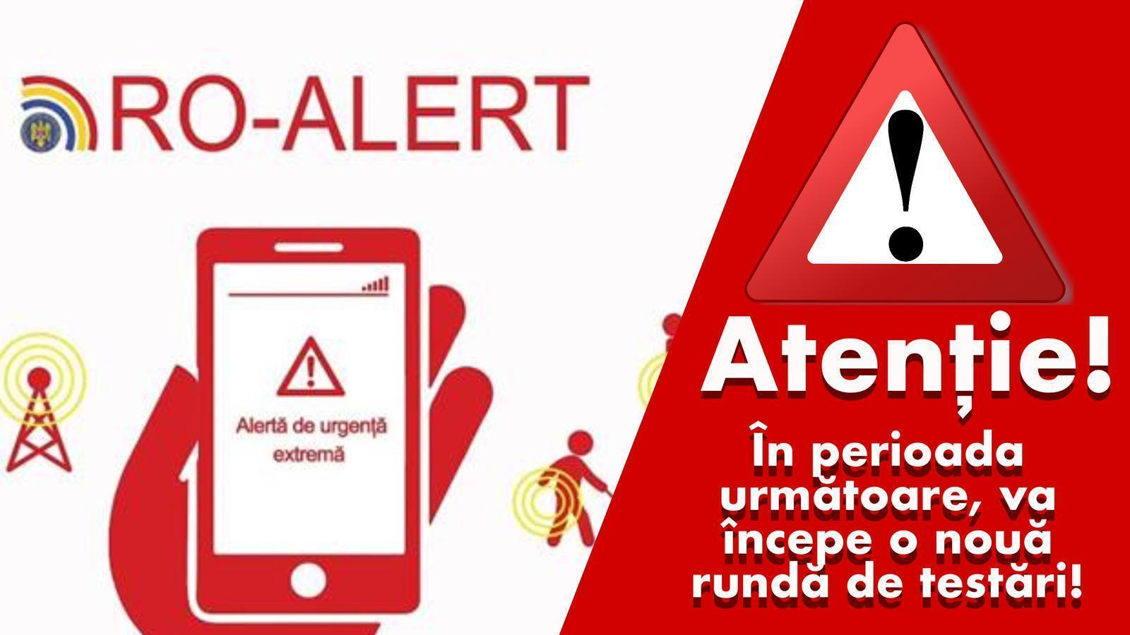 Populația, &icirc;nștiințată prin sms despre posibile calamități! Testări ale Sistemului RO-ALERT &icirc;n Bucureşti şi judeţul Ilfov