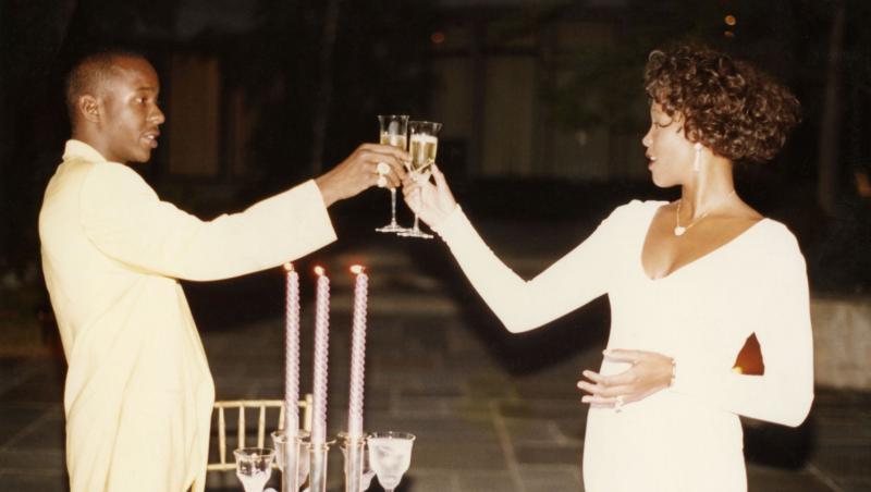 Whitney Houston si Bobby Brown