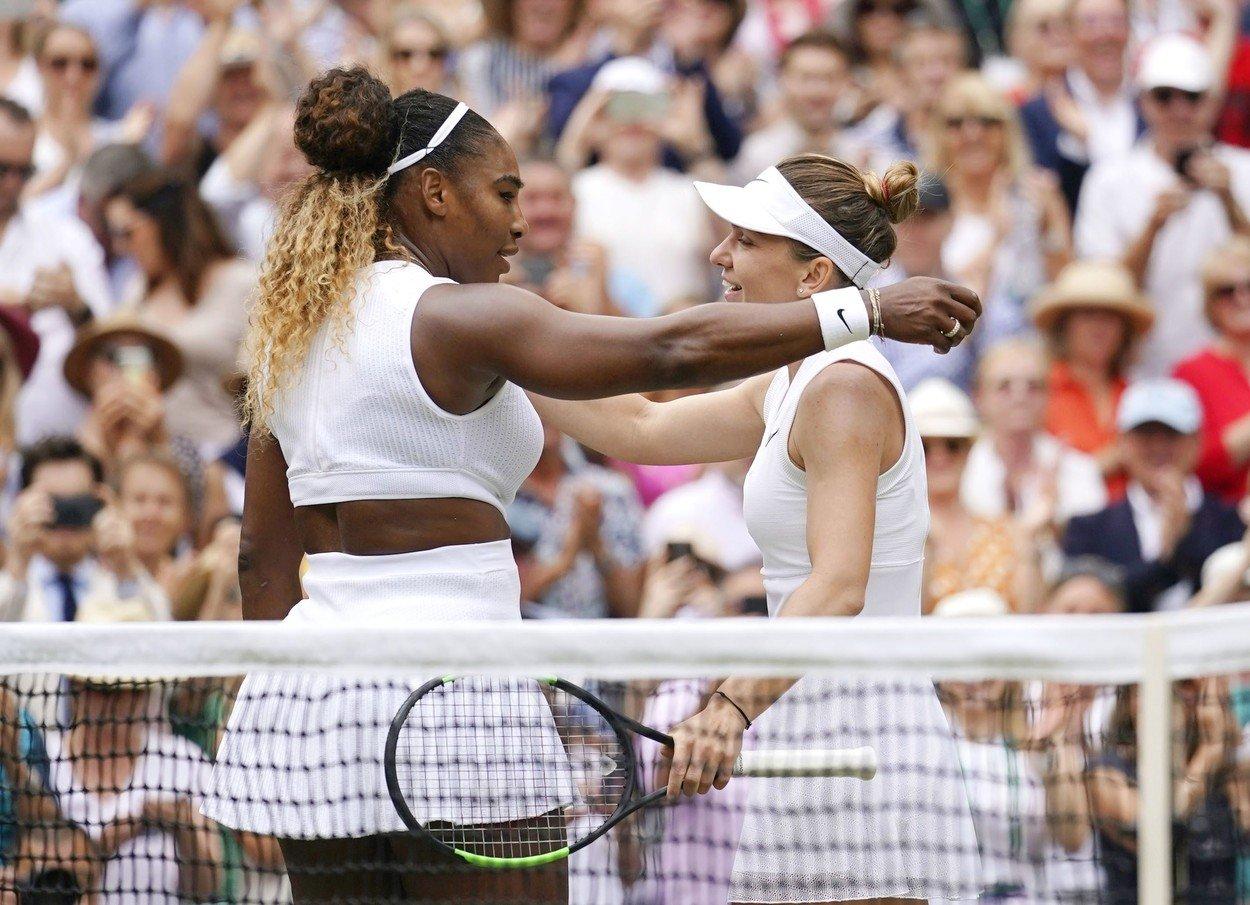 Ce i-a spus Serena Williams la fileu Simonei Halep, după finala de la Wimbledon