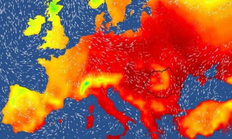 Meteorologii anunță trei zile de caniculă în toată țara. 40 de grade Celsius de duminică