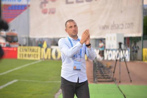 Costel Enache despre arbitrajul de la meciul cu Gaz Metan: „N-a fost penalty şi ar fi trebuit al doilea galben la Creţu”