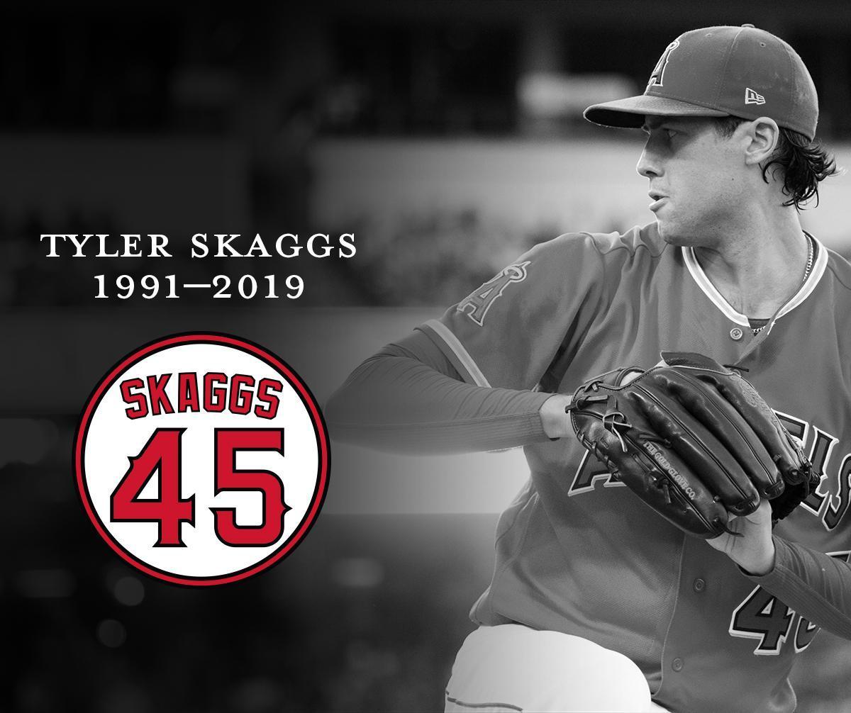 Jucătorul de baseball american Tyler Skaggs a fost găsit mort &icirc;n camera de hotel &icirc;naintea unui meci