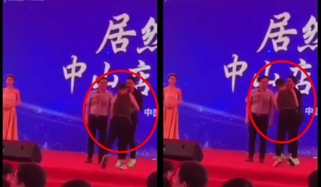 Scene de groază! Un actor din filmul &bdquo;Lara Croft&rdquo; a fost &icirc;njunghiat pe o scenă, &icirc;n fața publicului - Video