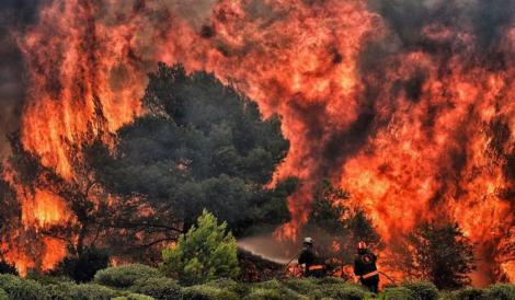Atenționare de călătorie pentru Grecia! MAE, anunț pentru români: ”Există risc ridicat de incendii de vegetație!”