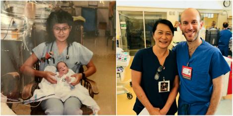 Ea l-a îngrijit, când s-a născut prematur! 30 de ani mai târziu, au devenit colegi și salvează, împreună, bebeluși bolnavi