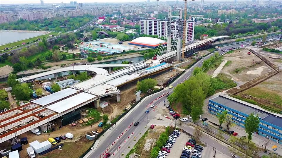 Trafic deviat de pe Şoseaua Virtuţii din Bucureşti pe varianta ocolitoare provizorie, pentru lucrări la străpungerea Ciurel-nod rutier Virtuţii