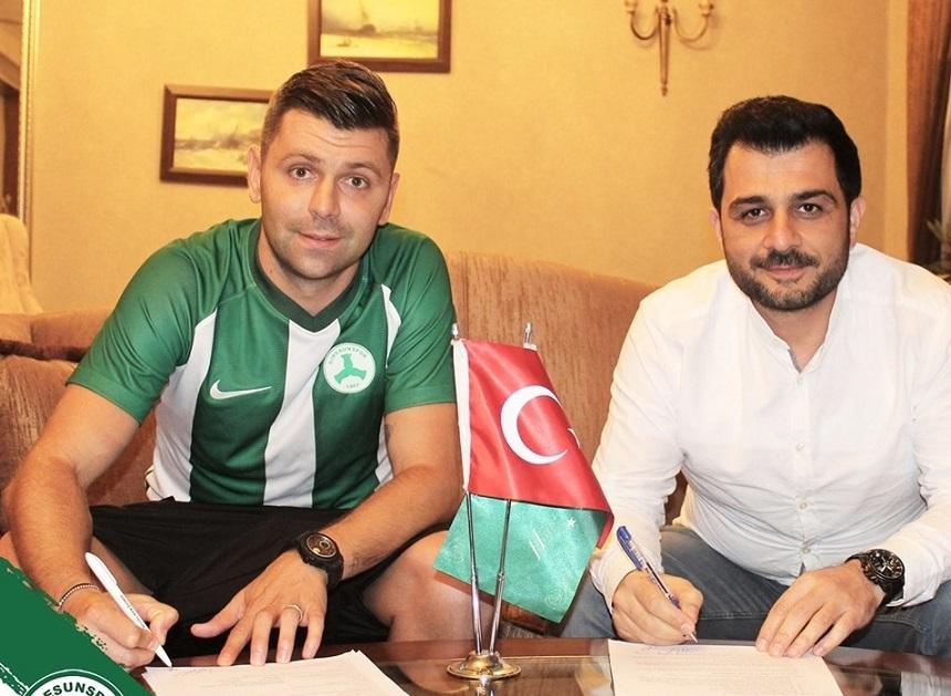 Raul Rusescu a revenit &icirc;n Turcia şi va juca la Giresunspor