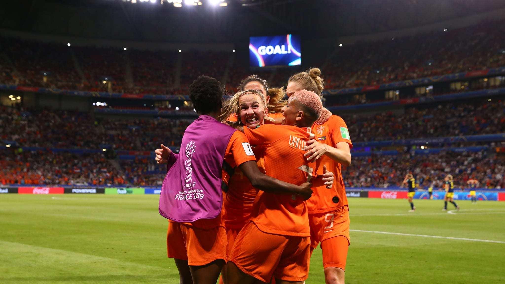 Cupa Mondială de fotbal feminin: Olanda a &icirc;nvins Suedia după prelungiri, scor 1-0, şi va juca finala cu SUA