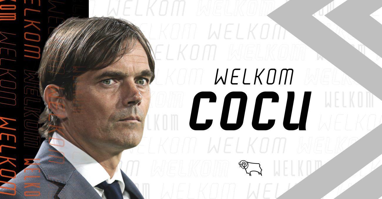 Phillip Cocu a preluat Derby County după plecarea lui Frank Lampard la Chelsea Londra