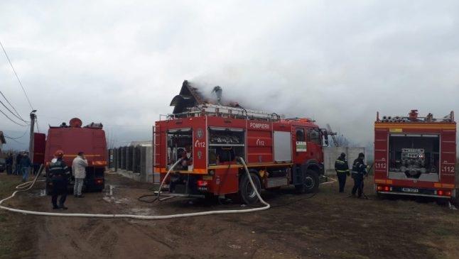 Incendiu la Mănăstirea R&acirc;meț din județul Alba