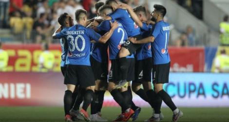 FC Viitorul a învins CFR Cluj, scor 1-0, şi a câştigat pentru prima dată Supercupa României