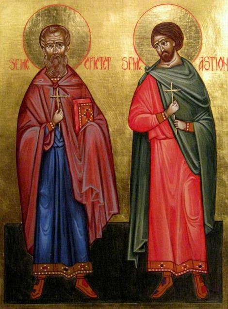 Calendar ortodox 8 iulie. Rugăciune către Sfinții Epictet și Astion, primii martiri din România