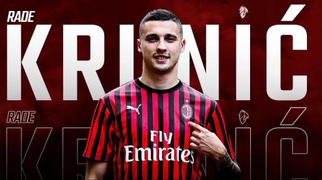 AC Milan l-a transferat pe bosniacul Rade Krunici