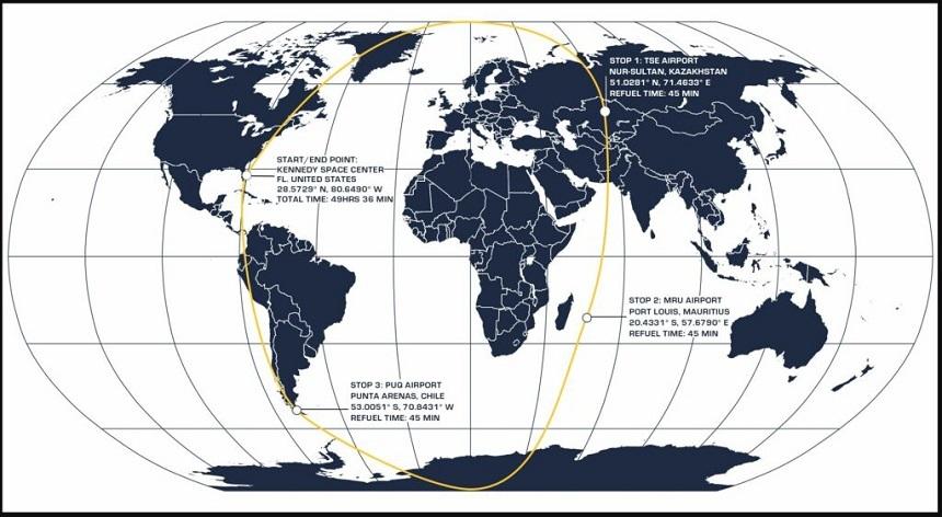 Colonelul Terry Virts, fost astronaut NASA, &icirc;ncearcă să stabilească un record mondial de viteză &icirc;n jurul lumii