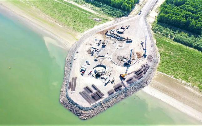 Primele imagini cu Podul de la Brăila VIDEO