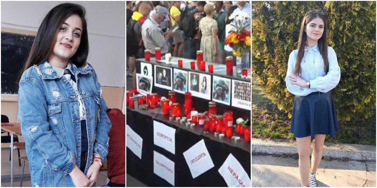 Gest emoționant! Fotografiile Alexandrei și Luizei, purtate de protestatarii din Piața Victoriei: &bdquo;Alo, 112?&rdquo;