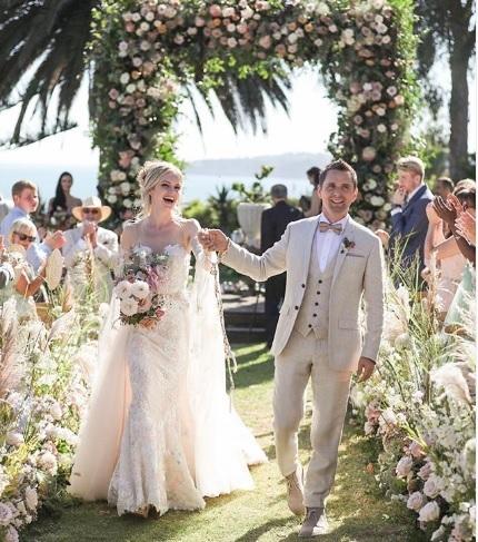 Matt Bellamy, liderul trupei britanice Muse, s-a căsătorit cu modelul Elle Evans