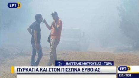 Evacuări în urma unui important incendiu de vegetaţie pe Insula greacă Evia; fumul a ajuns la Atena