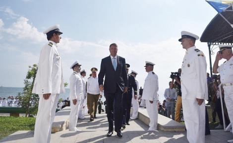 Preşedintele Iohannis va participa la ceremoniile de Ziua Marinei de la Constanţa