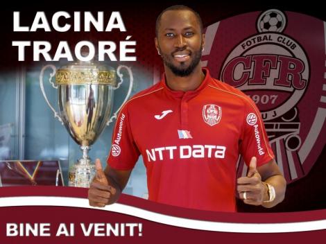 CFR Cluj l-a transferat pe ivorianul Lacina Traore
