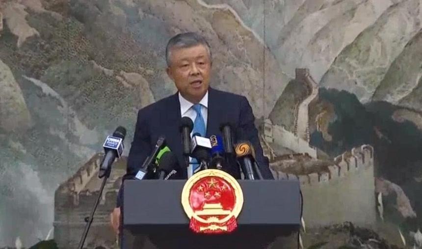 Beijingul &rdquo;nu va sta cu braţele &icirc;ncrucişate&rdquo; dacă situaţia devine &rdquo;incontrolabilă&rdquo; la Hong Kong, ameninţă ambasadorul chinez la Londra Liu Xiaoming