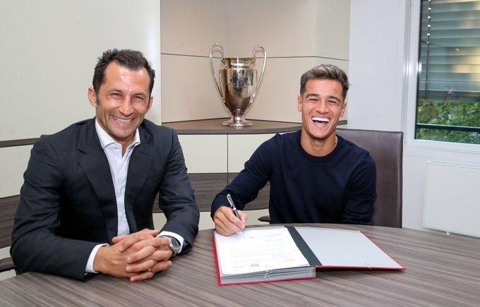 Coutinho, &icirc;mprumutat oficial de FC Barcelona la Bayern Munchen