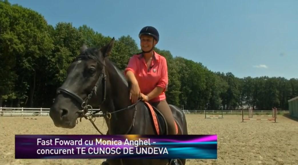 Monica Anghel și Șeic, la galop printre întrebările „Fast Forward”. Care este cea mai mare nebunie pe care a făcut-o, din dragoste?