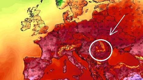 Vremea 20 august 2019. România se topește, 37 de grade Celsius la umbră