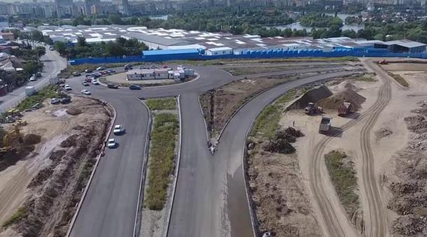 Lucrări pentru realizarea reţelei de canalizare pluvială pe Şoseaua Petricani din Bucureşti; circulaţia va fi restricţionată pe o bandă p&acirc;nă &icirc;n 13 septembrie