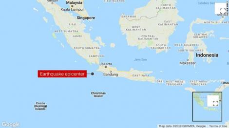 Breaking news: Un cutremur puternic cu magnitudinea de 6,8 a lovit coasta de vest a Indoneziei. Pericol de tsunami